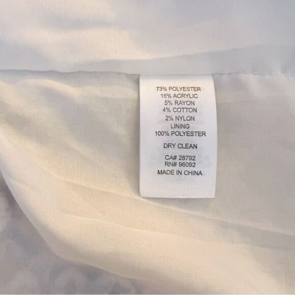 NWT Carolina Belle Jacket Coat Knit Blue White - Picture 7 of 10